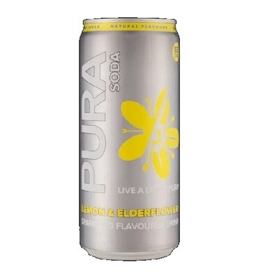 Pura Soda - Lemon & Elderflower 300ml