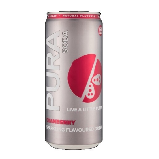 Pura Soda - Cranberry 300ml