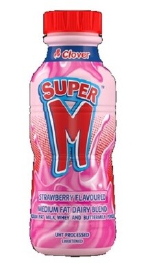 Super M Flavoured Milk - Strawberry 300ml