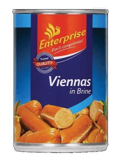 Enterprise Viennas in Brine 390g