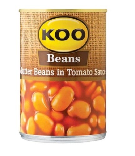 Koo Butterbeans in Tomato Sauce 410g