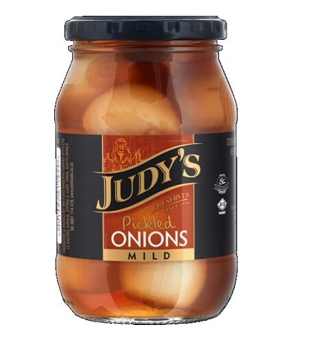 Judy&#39;s Pickled Onions Mild 410g