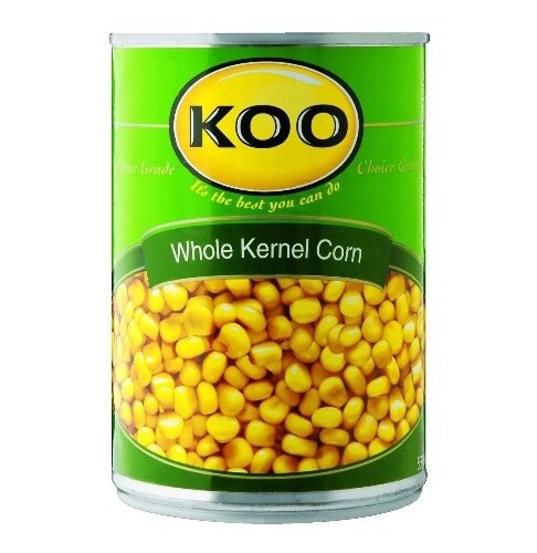 Koo Sweetcorn Whole Kernel 410g