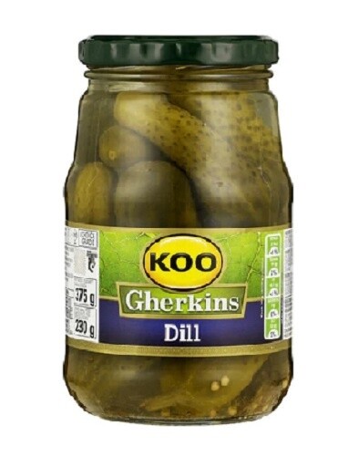 Koo Dill Gherkins 375g