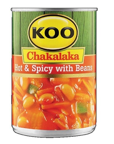 Koo Chakalaka Hot & Spicy with Beans