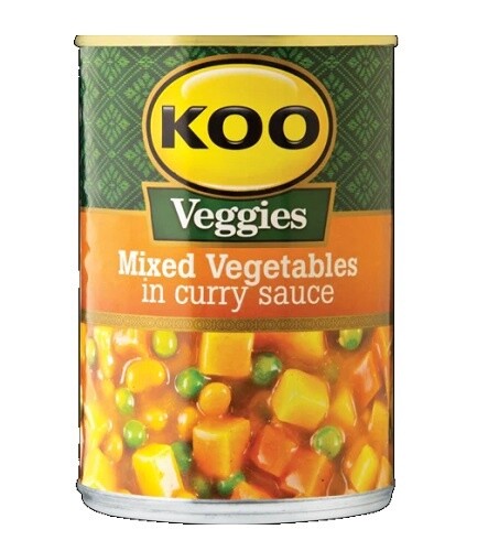 Koo Mixed Vegetable Curry 420g