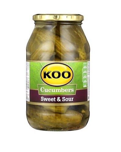Koo Sweet &amp; Sour Cucumbers 750g