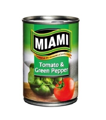 Miami Tomato &amp; Green Pepper 410g