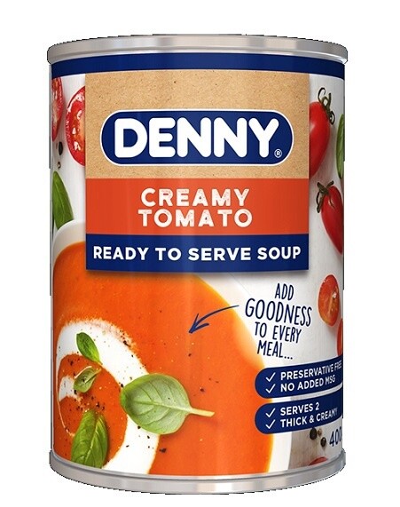Denny Ready to Serve Soup - Creamy Tomato 400g