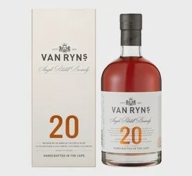 Van Rhyns Single Potstill 20 Years Brandy 750ml