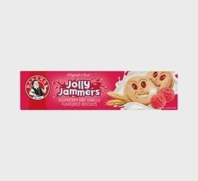 Bakers Jolly Jammers - Rasberry 200g