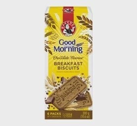 Bakers Good Morning Biscuits - Chocolate 300g