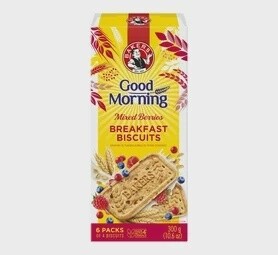 Bakers Good Morning Biscuits - Mixed Berry 300g