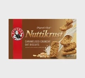 Bakers Nutticrust 200g