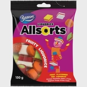 Beacon Liquorice Allsorts - Tutti Fruitti