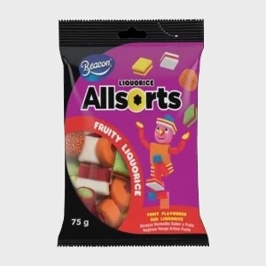 Beacon Liquorice Allsorts - Tutti Fruitti