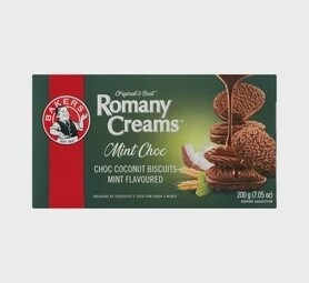 Bakers Romany Creams - Mint 200g