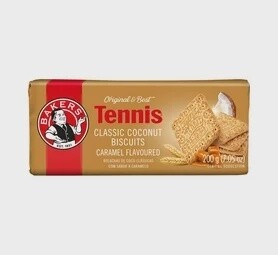 Bakers Tennis Biscuits - Caramel 200g