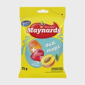 Maynards Fruity Flavoured Dual Magic Jellies 75g