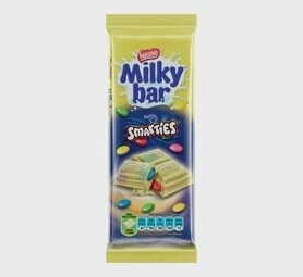 Nestle Milky Bar With Smarties 80g