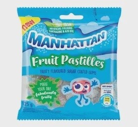 Manhattan Fruit Pastilles 125g