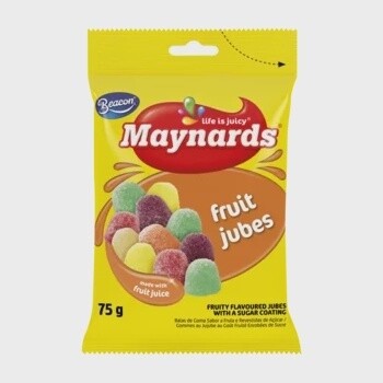 Maynards Fruit Jelly Jubes 75g