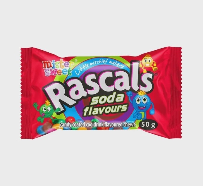 Mister Sweets Rascals - Soda 50g