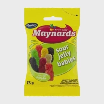 Maynards Sour Enerjelly Babies 60g