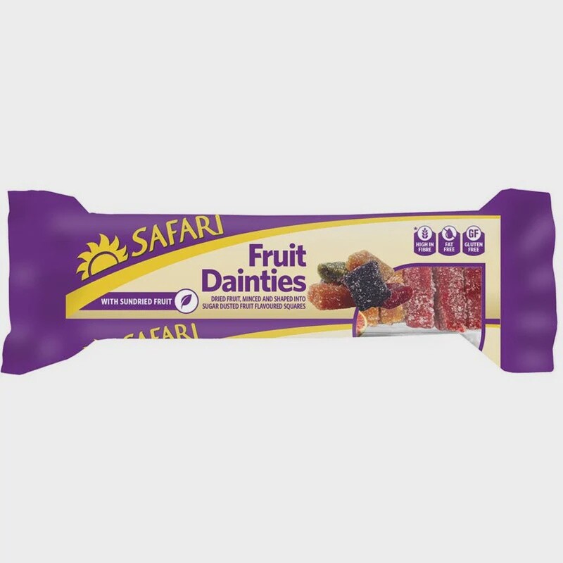 Safari Fruit Dainties Squares 250g