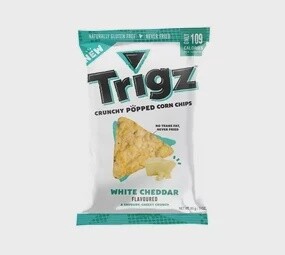 Trigz Corn Chips White Cheddar 85g