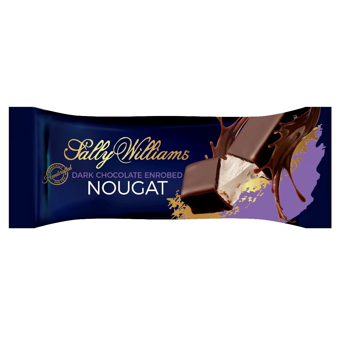 Sally Williams Nougat - Dark Chocolate 50g Bar
