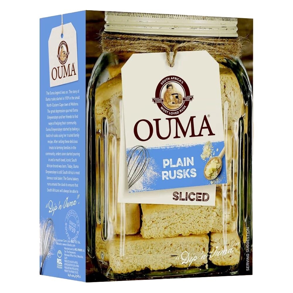 Ouma Rusks Plain Sliced 500g