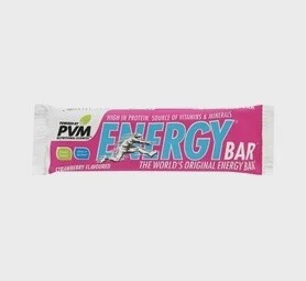 PVM Energy Bar Strawberry 45g