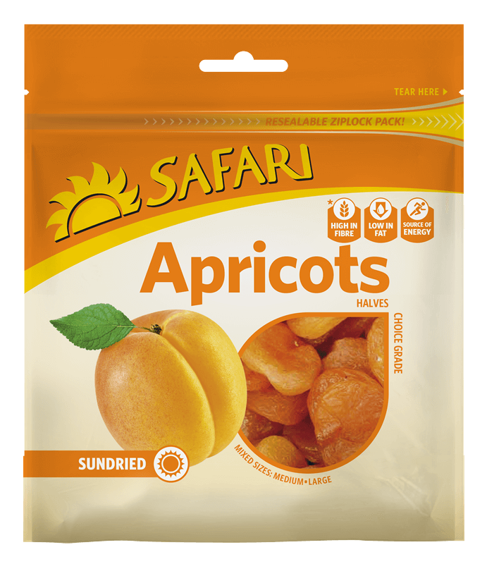 Safari Dried Fruit Apricot (pre-packed) 500g