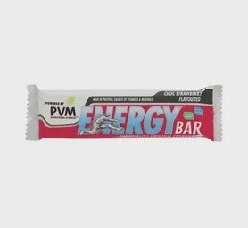 PVM Energy Bar Choc/Strawberry 45g