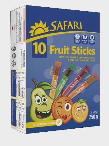 Safari Fruit Sticks 10&#39;s