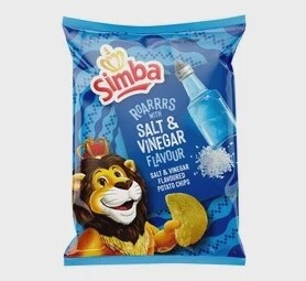 Simba Salt and Vinegar 120g