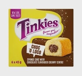 Tinkies - Chocolate 6 Pack
