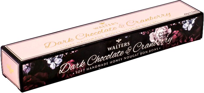 Walters 3 Bonbon Gift Box Dark Choc &amp; Cranberry 42g