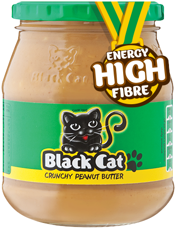 Black Cat Peanut Butter - Crunchy 400g