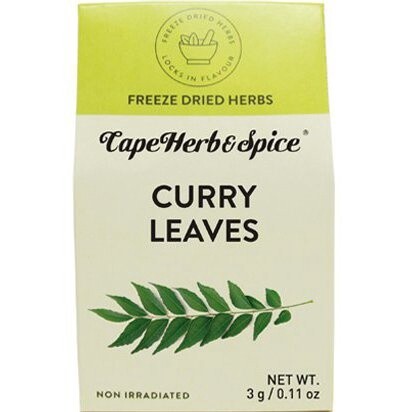 Cape Herb Freeze Dried Curry Leaves 3g