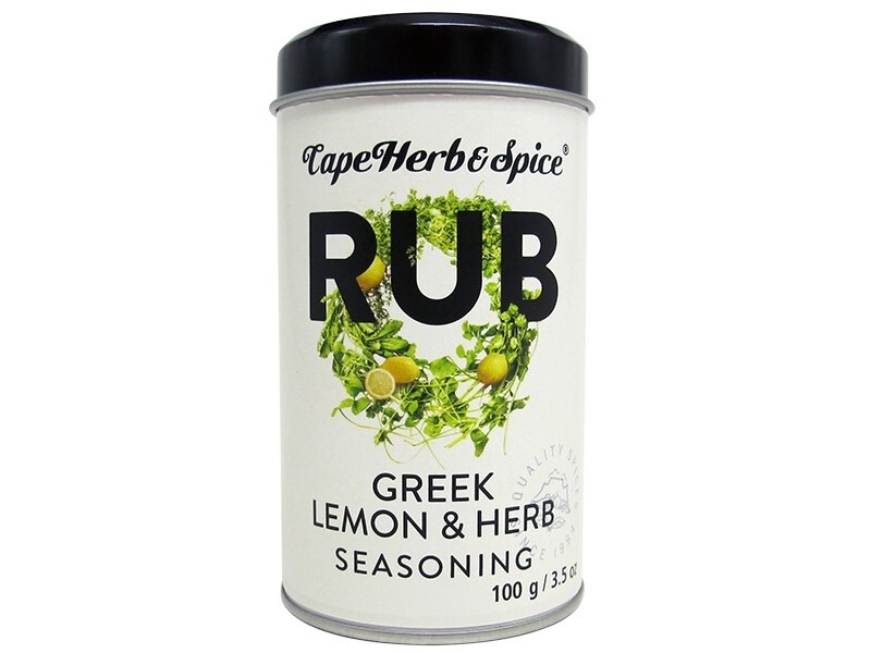 Cape Herb Greek Lemon &amp; Herb Rub 100g