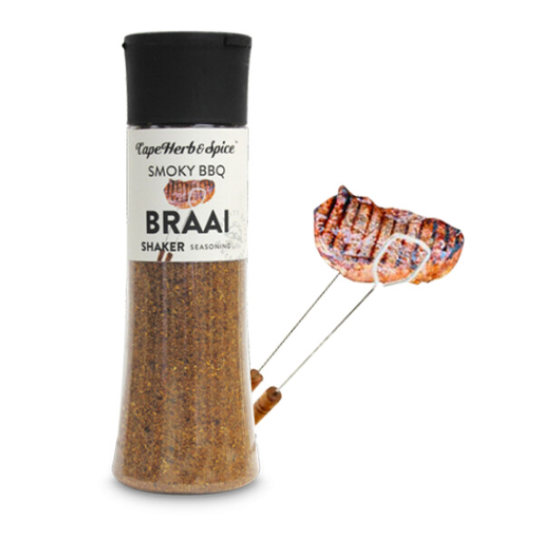 Cape Herb Smokey BBQ Braai Shaker 265g