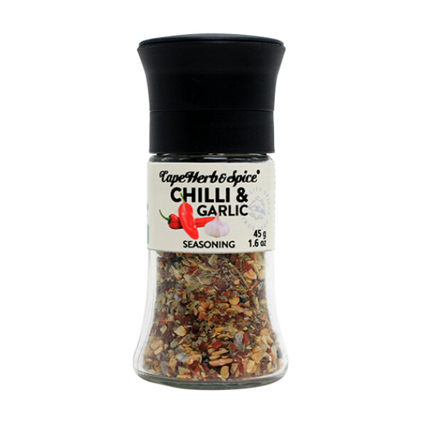 Cape Herb Chilli &amp; Garlic Grinder 45g