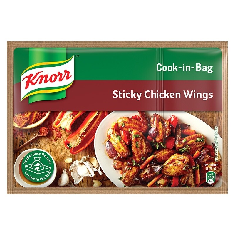 Knorr Cook in Bag - Sticky Chicken Wings 35g