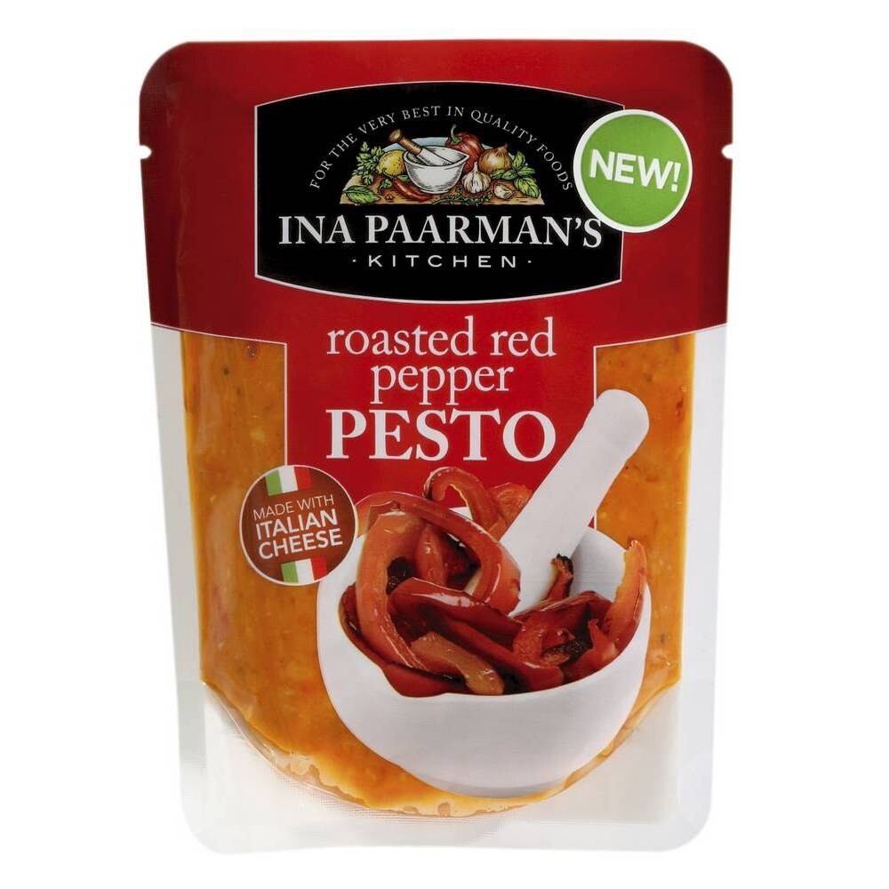 Ina Paarman Pesto - Roasted Red Pepper Pesto (GF) 125g