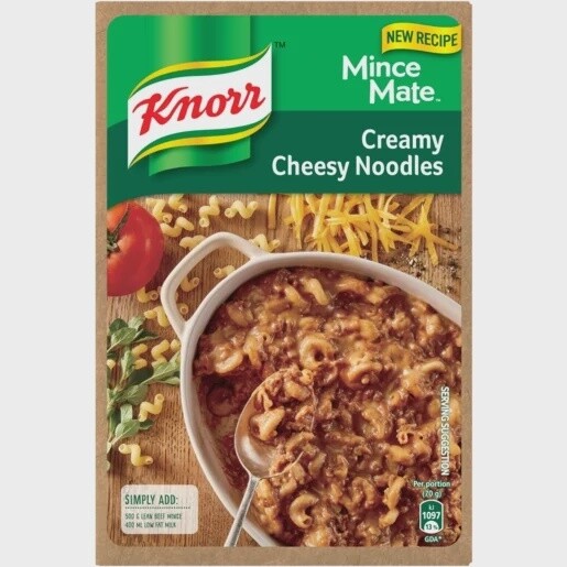 Knorr Mince Mate Cheesy Noodles 250g