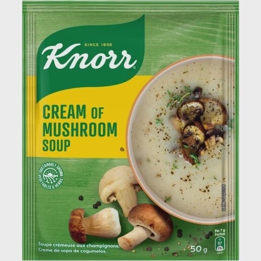 Knorr Soup Cream of Mushroom 50g