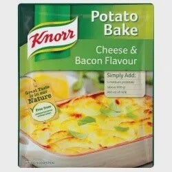 Knorr Potato Bake - Cheese and Bacon 43g