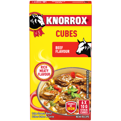 Knorrox Cubes Beef 6&#39;s